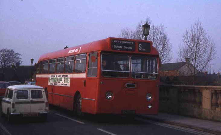 Midland Red Leyland Leopard Willowbrook 522x